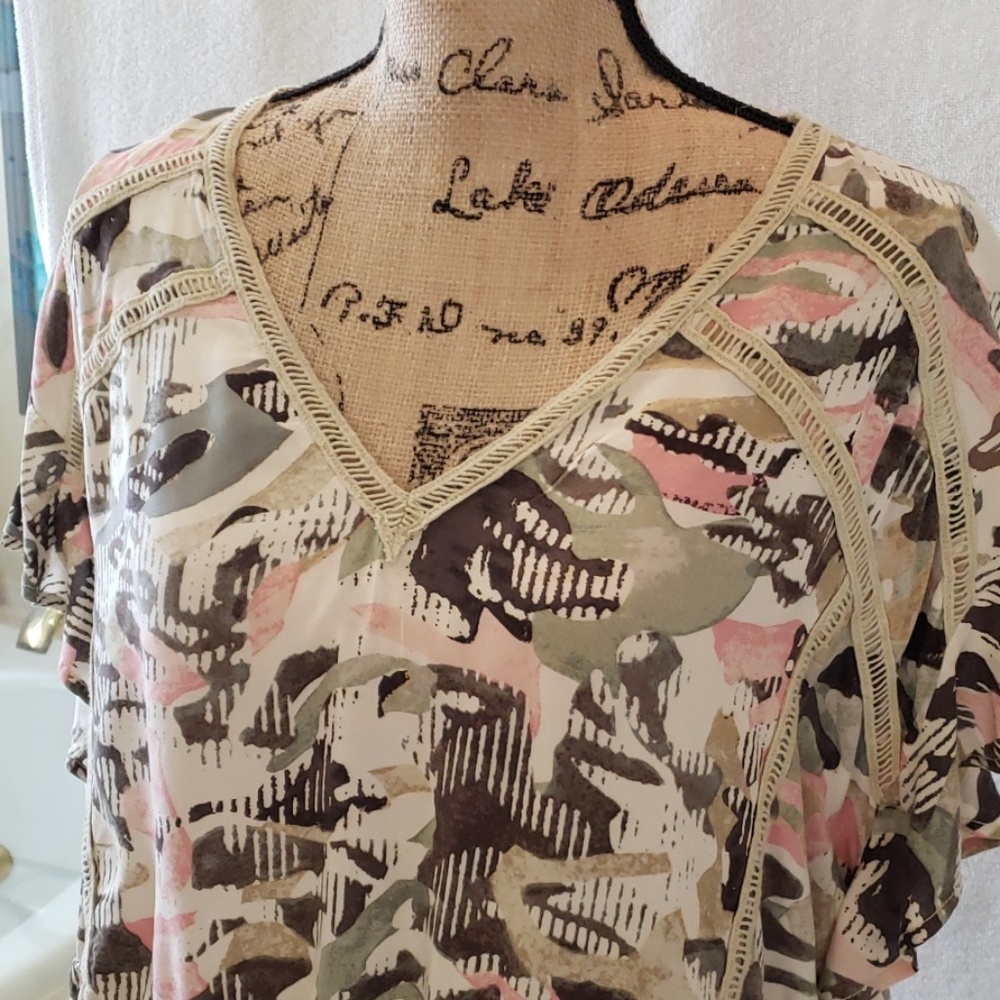 Lane Bryant lightweight Empire Style Top